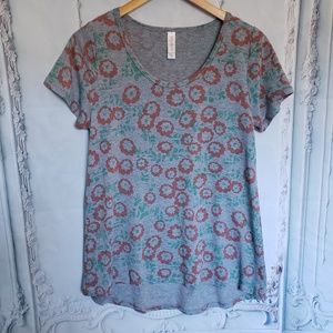 LuLaRoe Floral Classic Tee